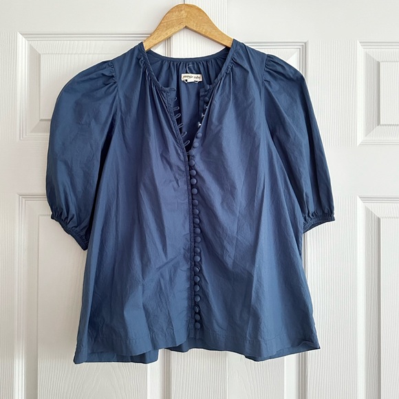 Marvin Ruby Edith Button Down Blouse - Picture 2 of 4